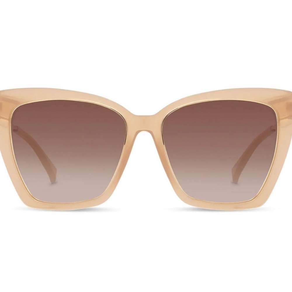 Diff Eyewear Tan Cat-Eye Sunglasses
